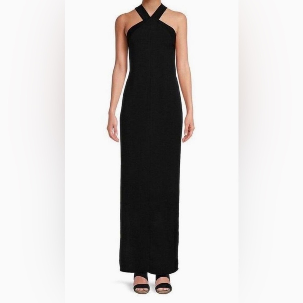RTA Phoebe Cutout Column Gown